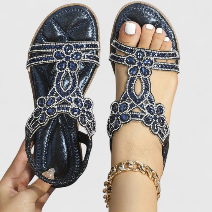 Sophia | Embellished Walking Sandals for Women