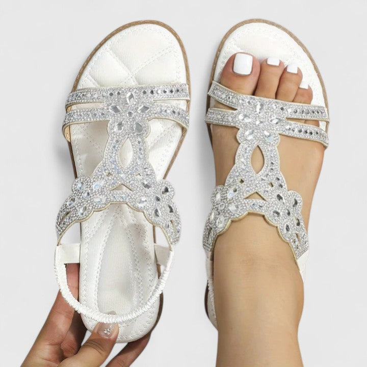 Sophia | Embellished Walking Sandals for Women