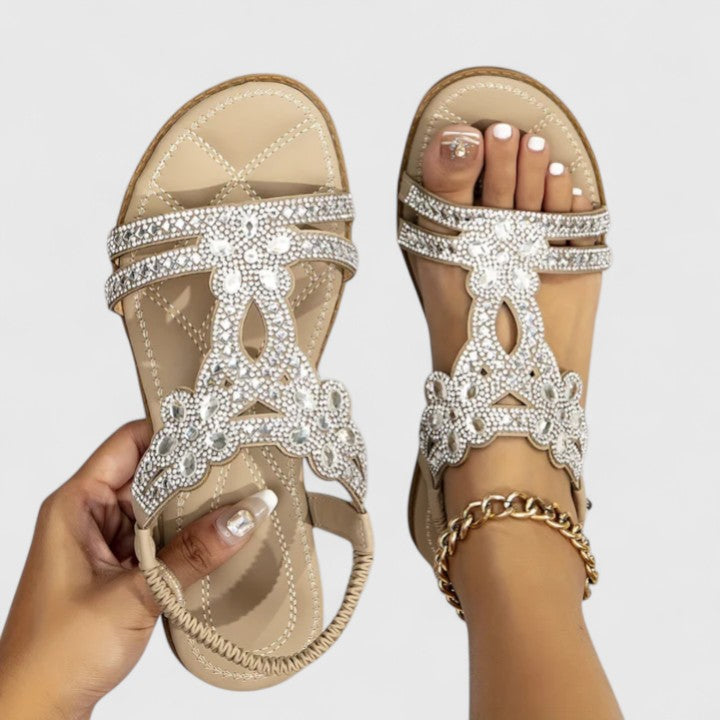 Sophia | Embellished Walking Sandals for Women