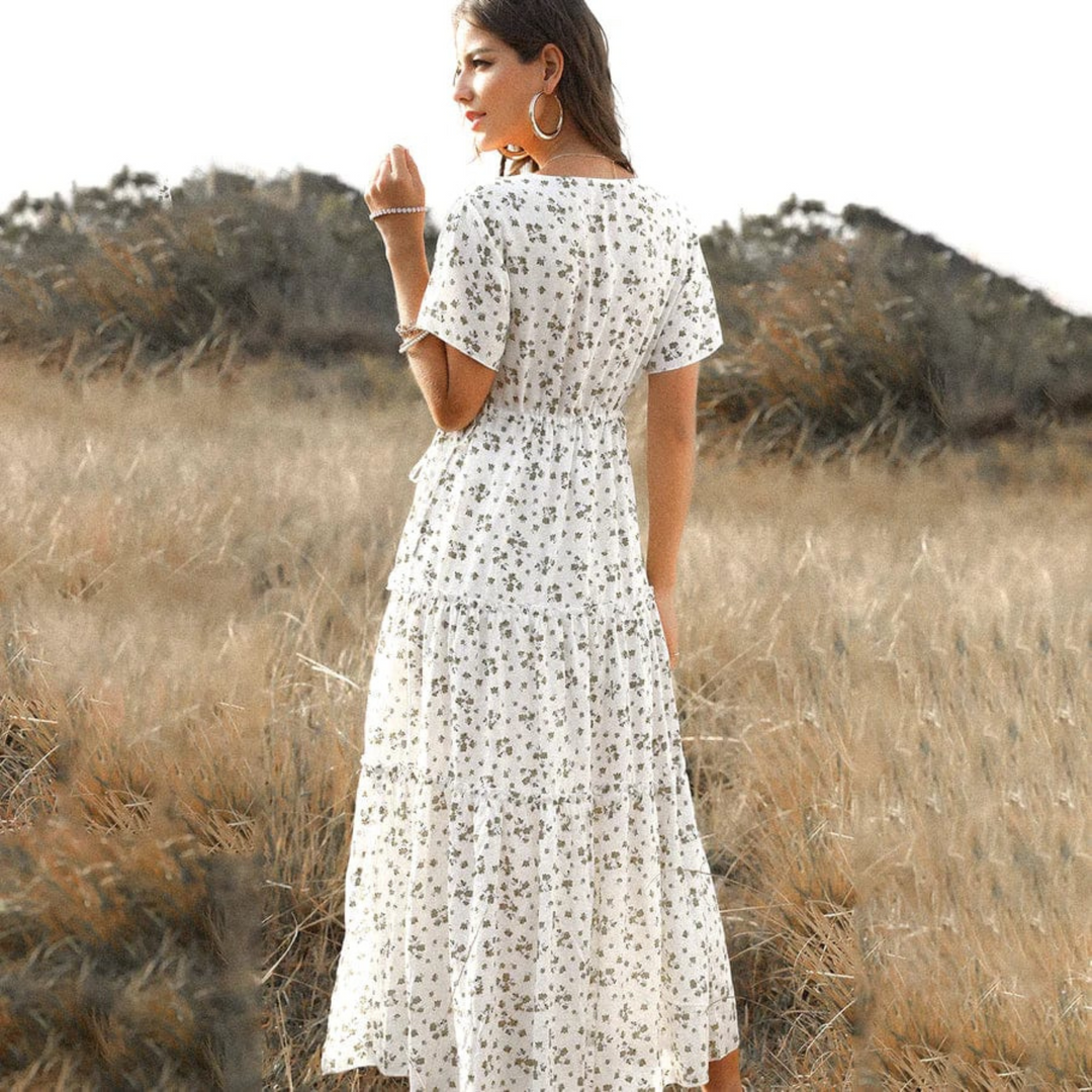 Amelia | Wedding Guest Floral Maxi Dress