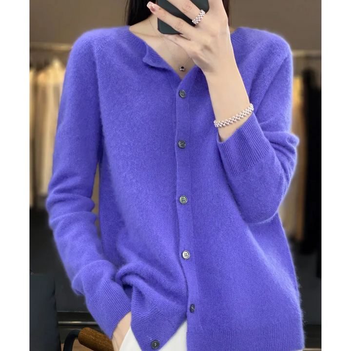 Arabella | Relaxed Button Front Knit Cardigan