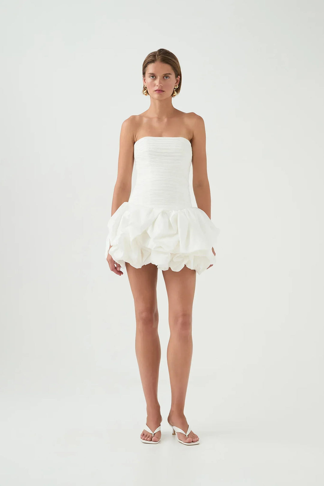 Amaya | Floral Printed Bandeau Mini Dress
