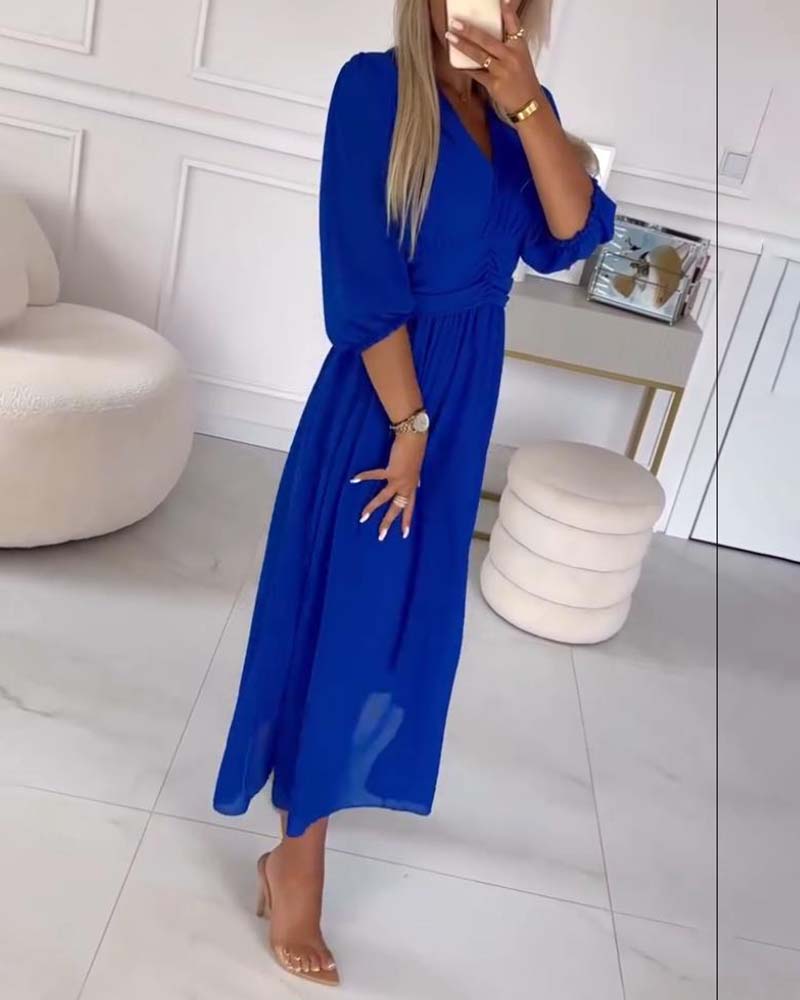 Rosalie | Graduation Empire Waist Midi Dress