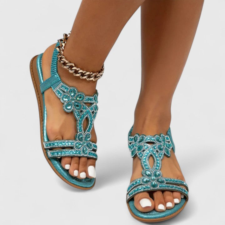 Sophia | Embellished Walking Sandals for Women
