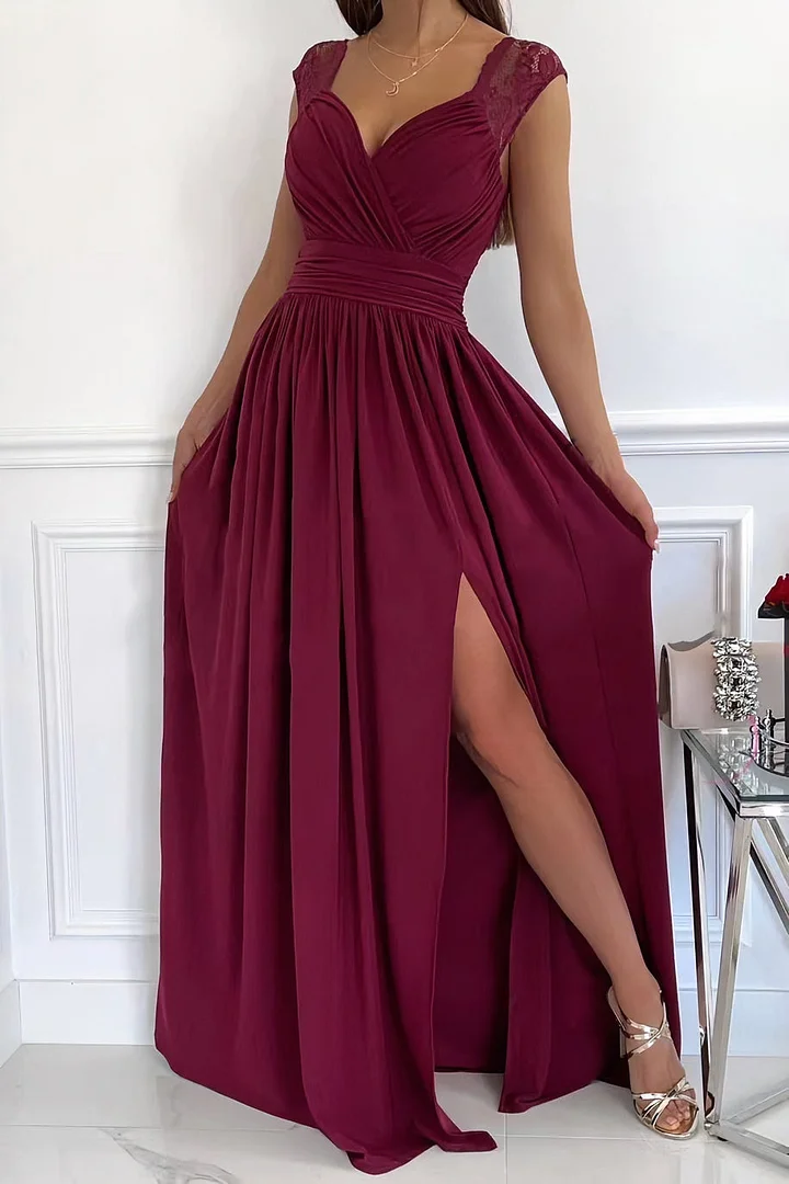 Serena | Bridesmaid Sleeveless Maxi Dress