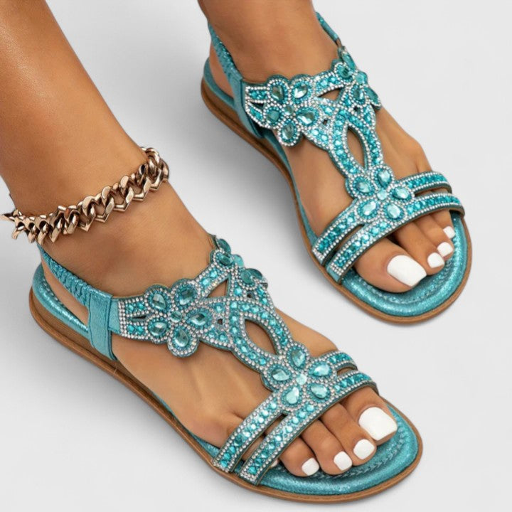 Sophia | Embellished Walking Sandals for Women