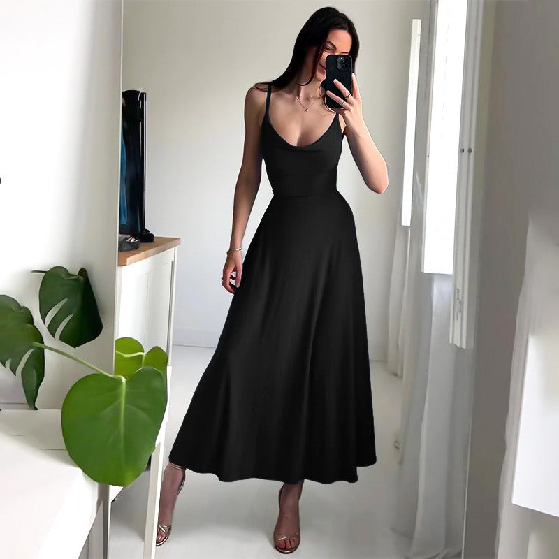 Claire | Wedding Guest Cowl Neck Maxi Dress