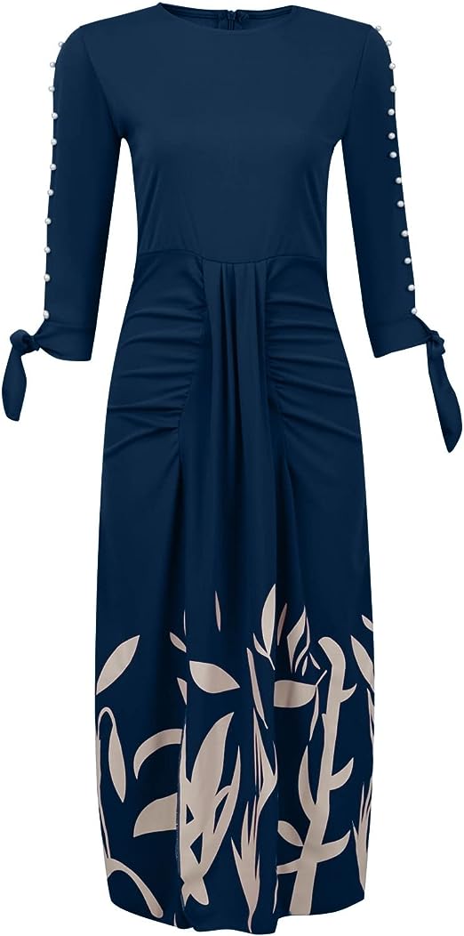 Charlotte | Wedding Guest Floral Tie Waist Midi Dress