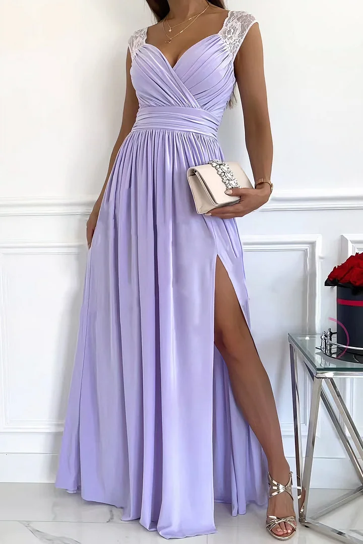 Serena | Bridesmaid Sleeveless Maxi Dress