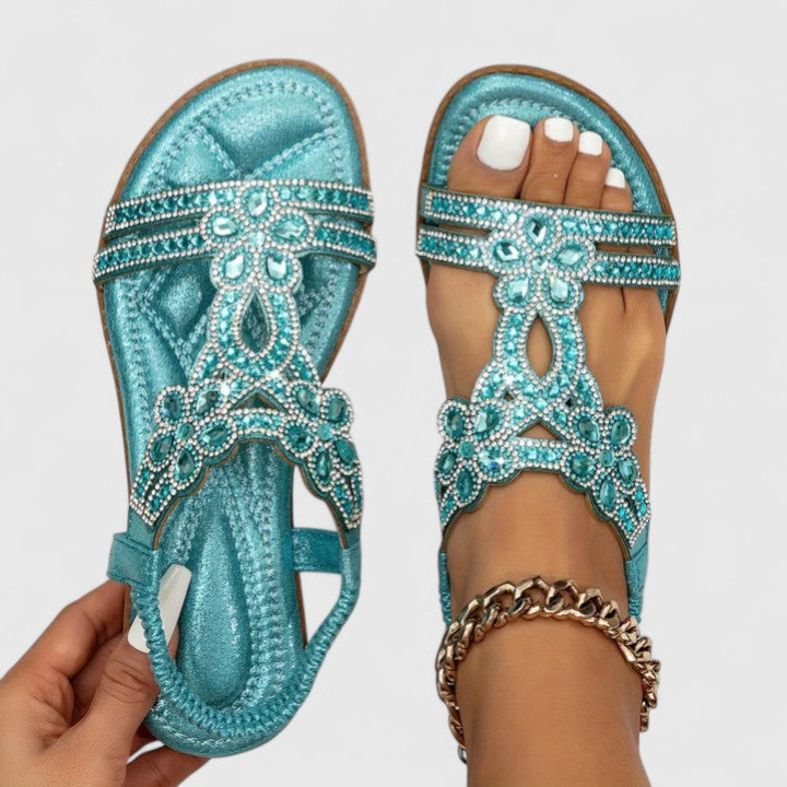 Sophia | Embellished Walking Sandals for Women