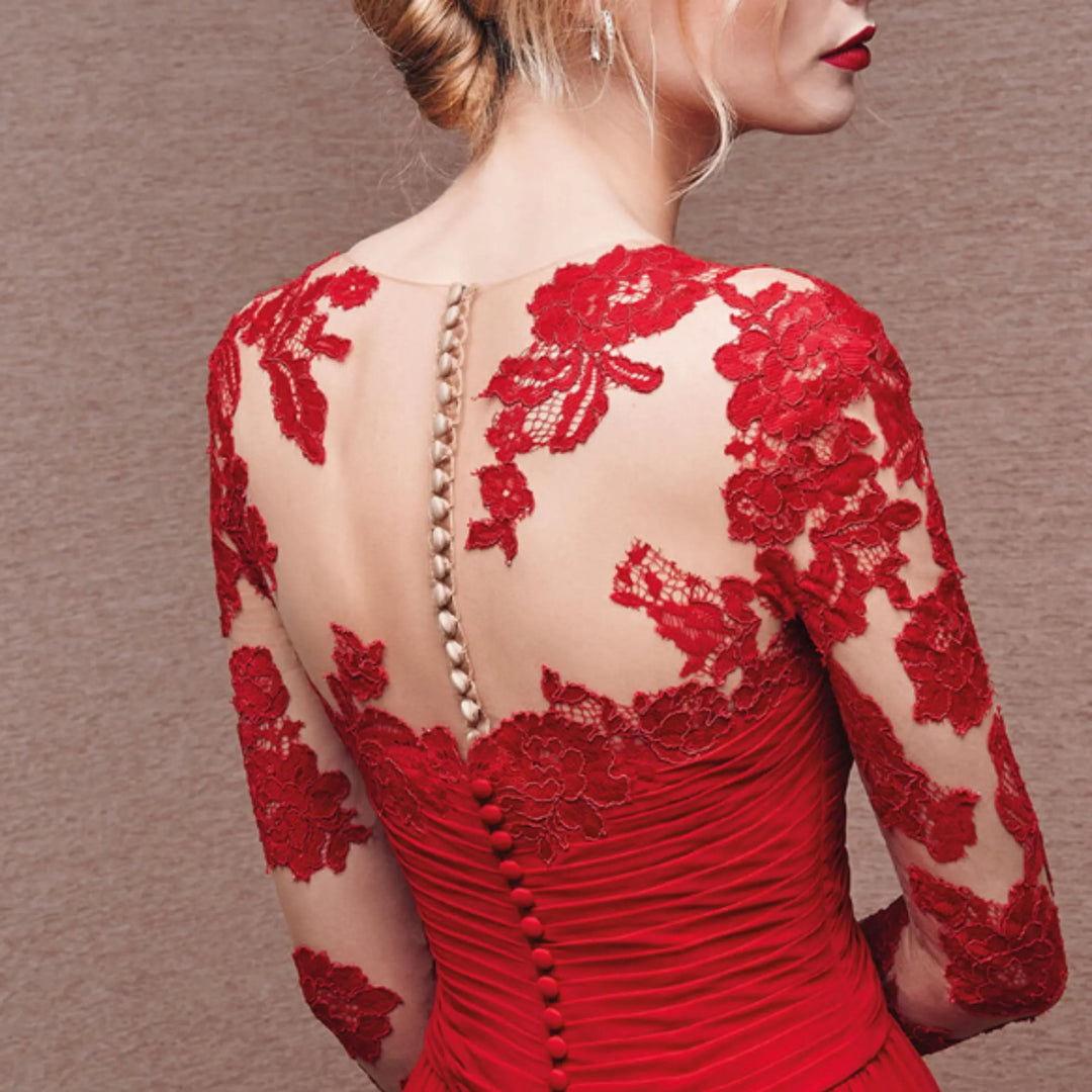 Ariya | Wedding Guest Embroidered Evening Maxi Dress