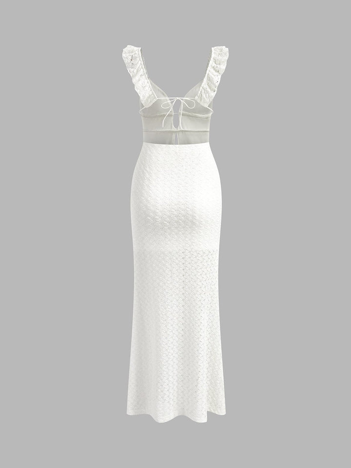 Isabella | Prom Textured Mermaid Maxi Dress