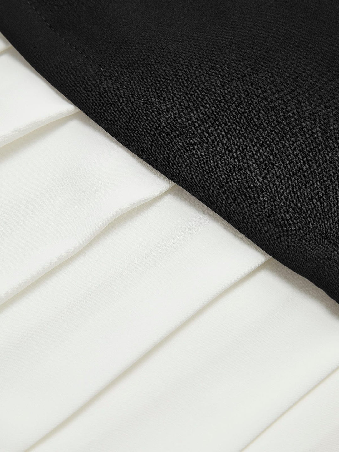 Celeste | Contrast Hem Sleeveless Mini Dress