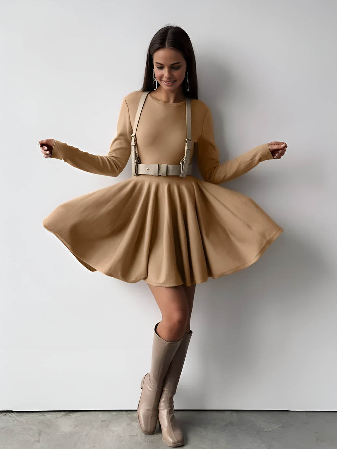 Celeste | Elegant Fit And Flare Dress