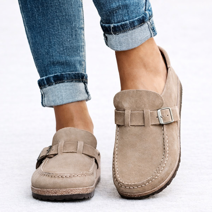 Fiona | Casual Slip-On Mule Loafers