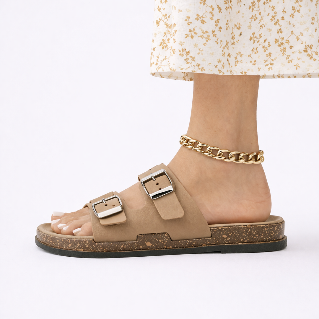 Chloe | Double Strap Summer Sandals for Women