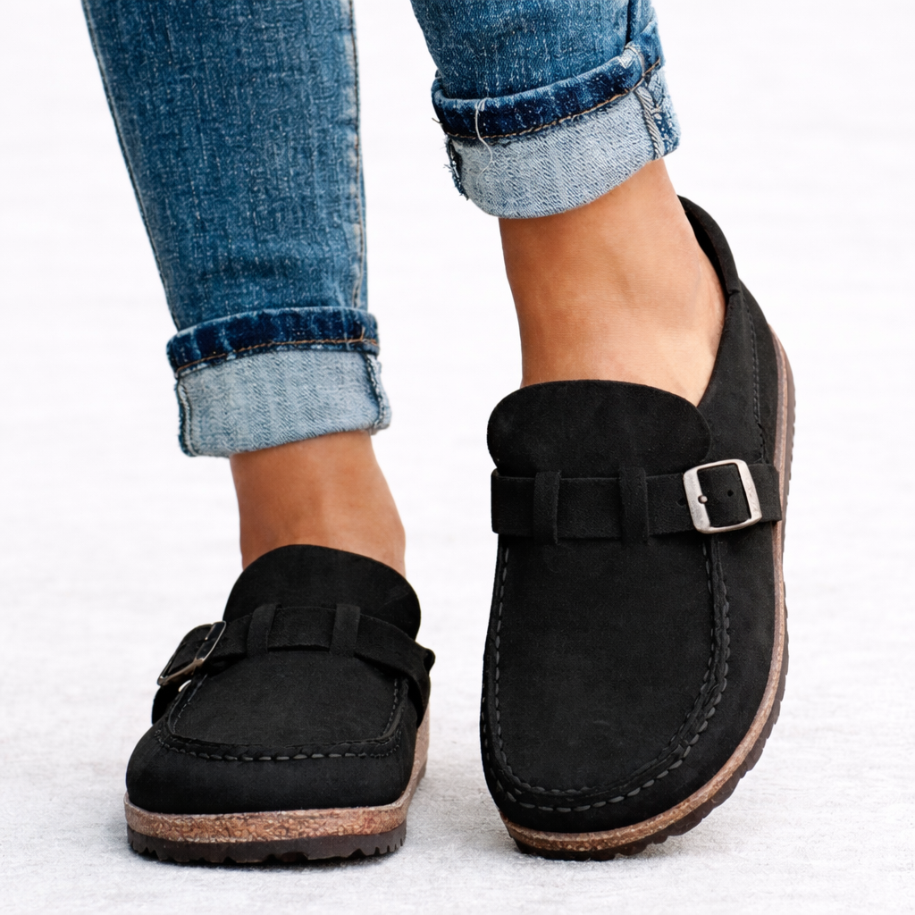 Fiona | Casual Slip-On Mule Loafers