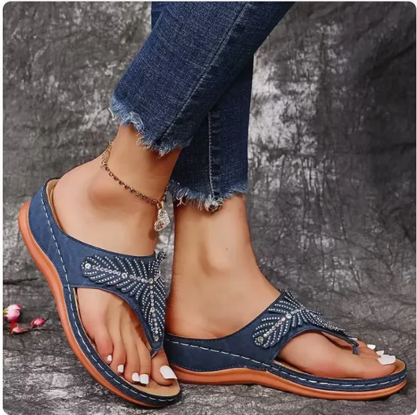 Chloe | Comfortable Beaded Summer Sandals for Women