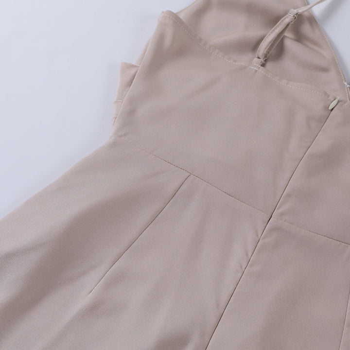 Lucinda | Satin Wrap Split Evening Maxi Dress