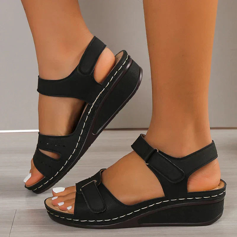 Sophie | Comfortable Walking Platform Sandals