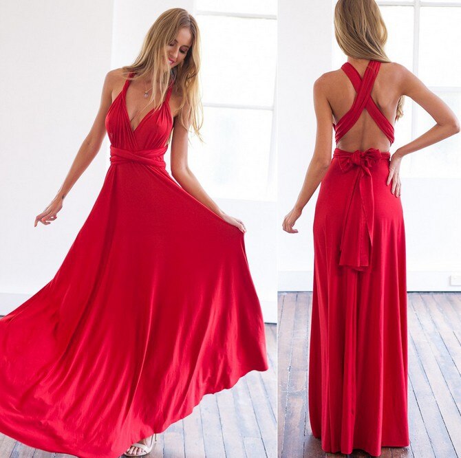Annika | Wedding Guest Halter Neck Maxi Dress
