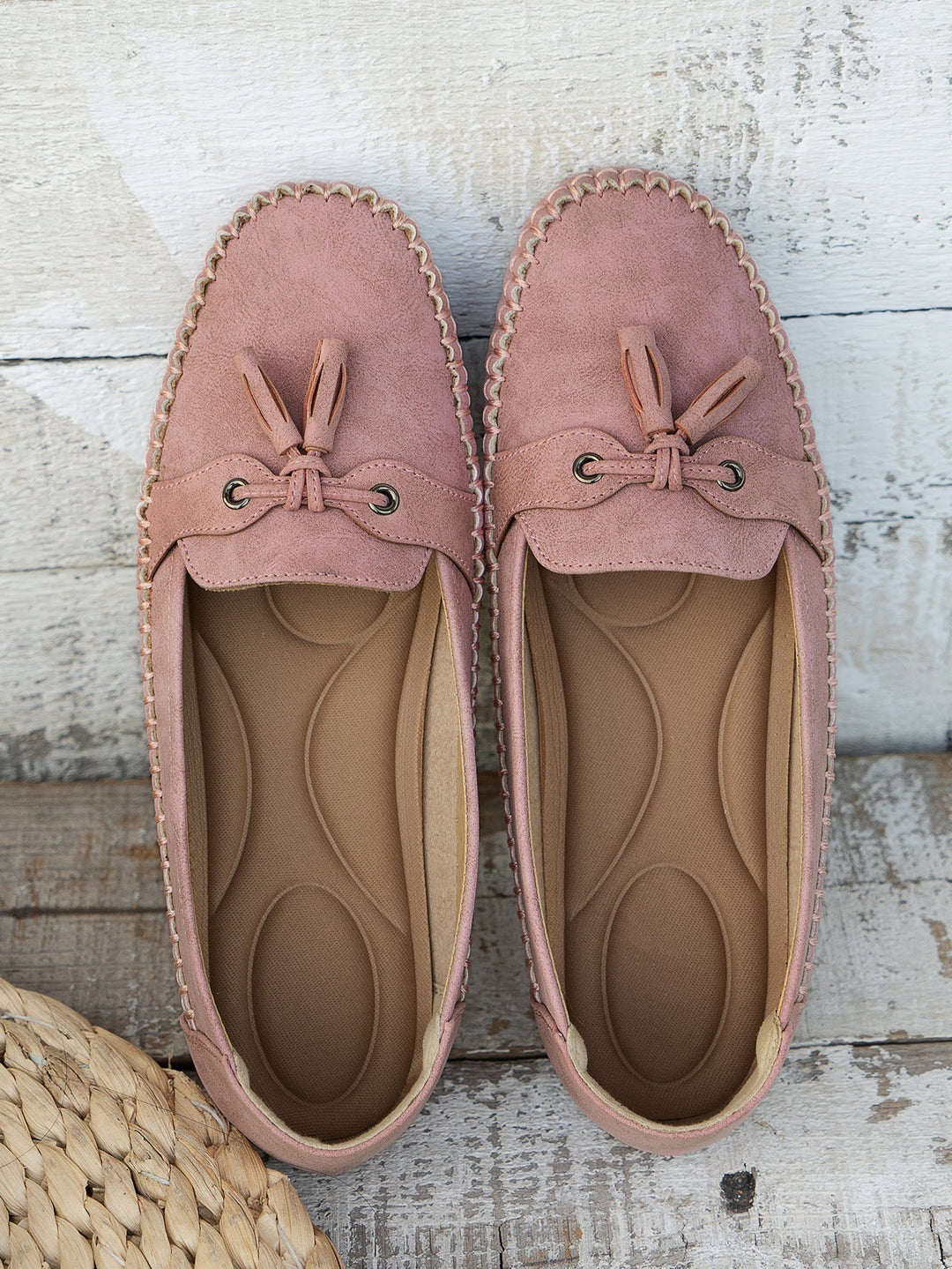 Emily | Tassel Detail Slip-On Comfort Loafers