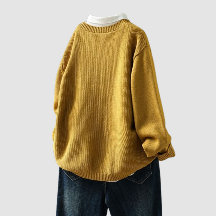 Arabella | Textured Knit Button Front Cardigan
