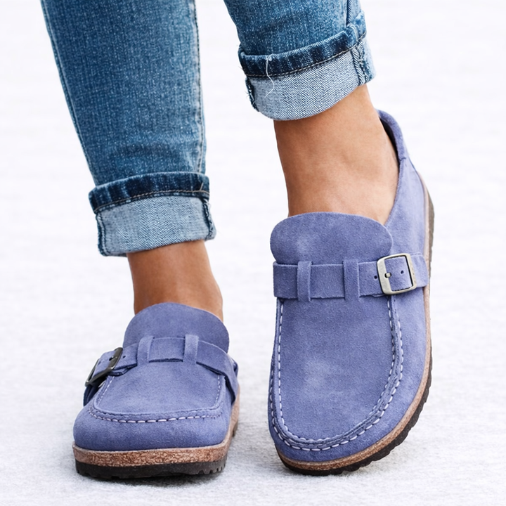 Fiona | Casual Slip-On Mule Loafers