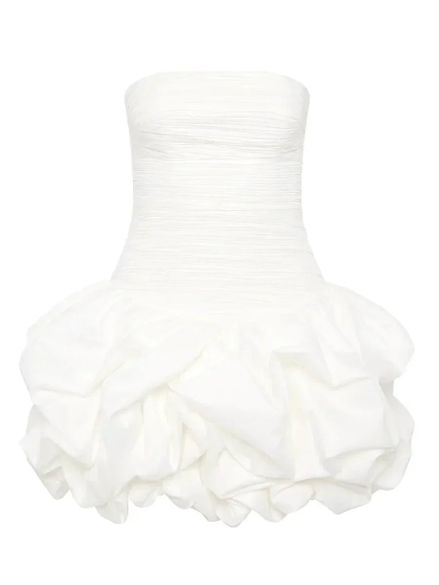 Amaya | Floral Printed Bandeau Mini Dress