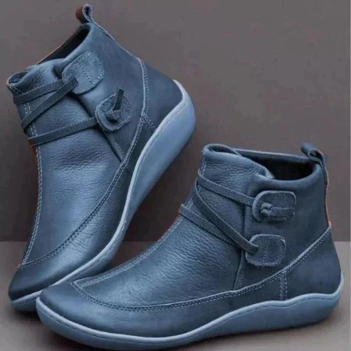 Camila | Waterproof Leather Comfort Ankle Boots