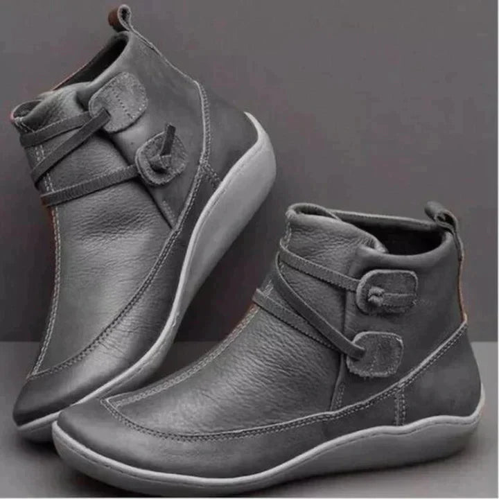 Camila | Waterproof Leather Comfort Ankle Boots