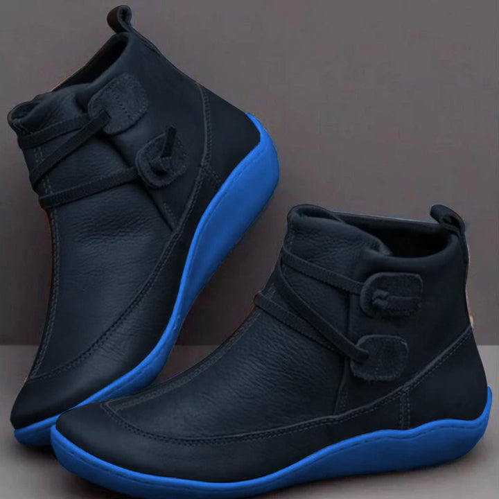 Camila | Waterproof Leather Comfort Ankle Boots