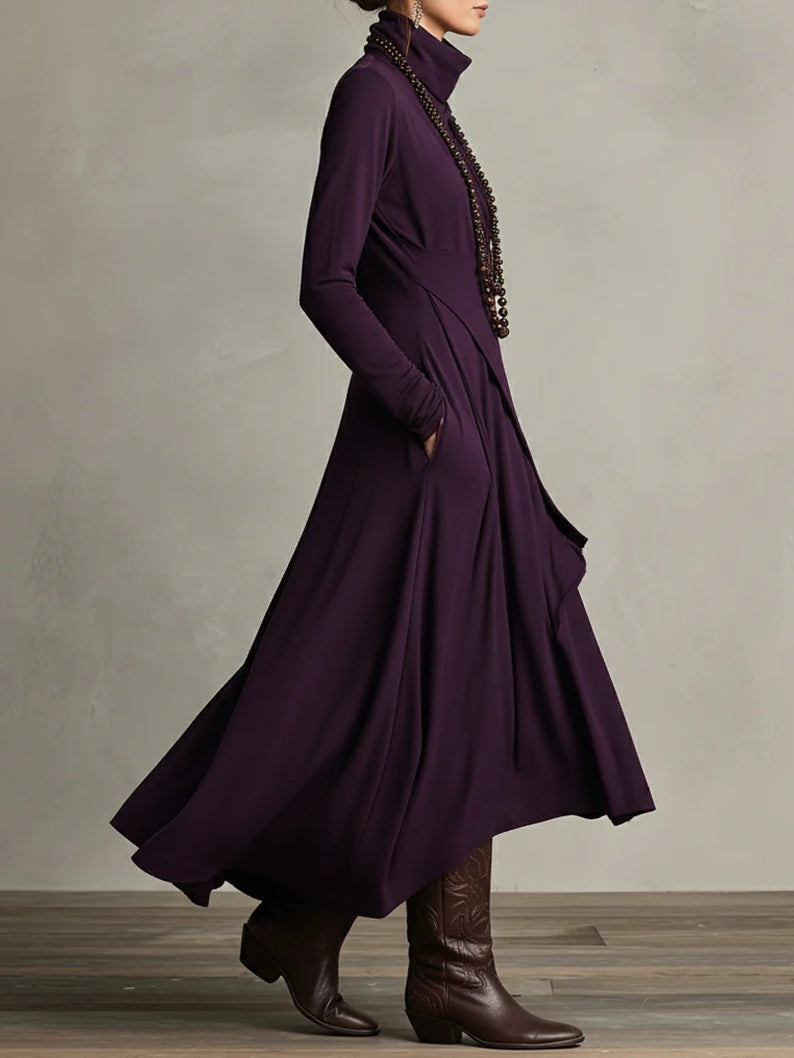 Arabella | Wedding Guest Asymmetric Layered Maxi Dress