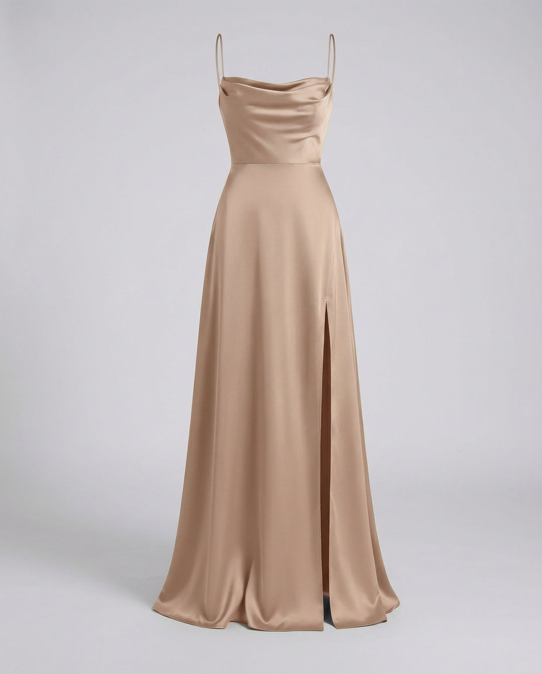 Isabella | Graduation Cowl Neck Evening Maxi Dress