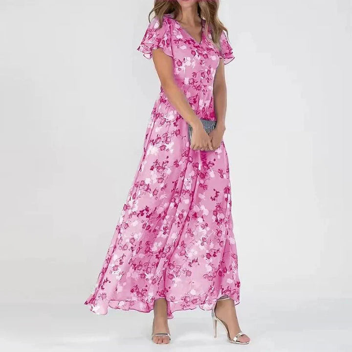 Olivia | Wedding Guest Floral Maxi Dress
