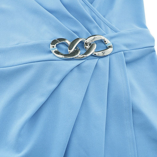 Indie | Wedding Guest Elegant V Neck Mini Dress