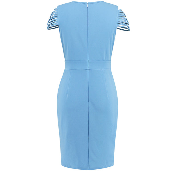 Indie | Wedding Guest Elegant V Neck Mini Dress