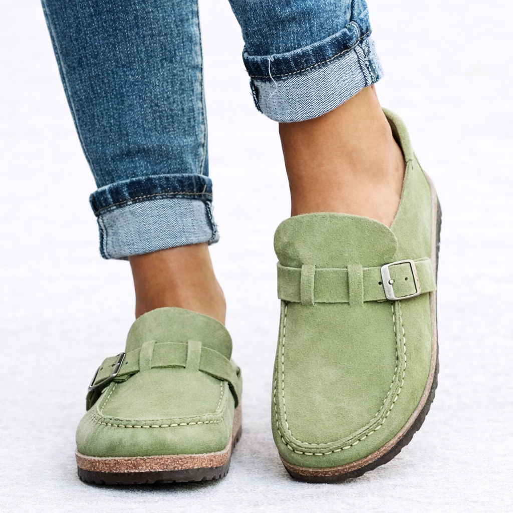 Fiona | Casual Slip-On Mule Loafers
