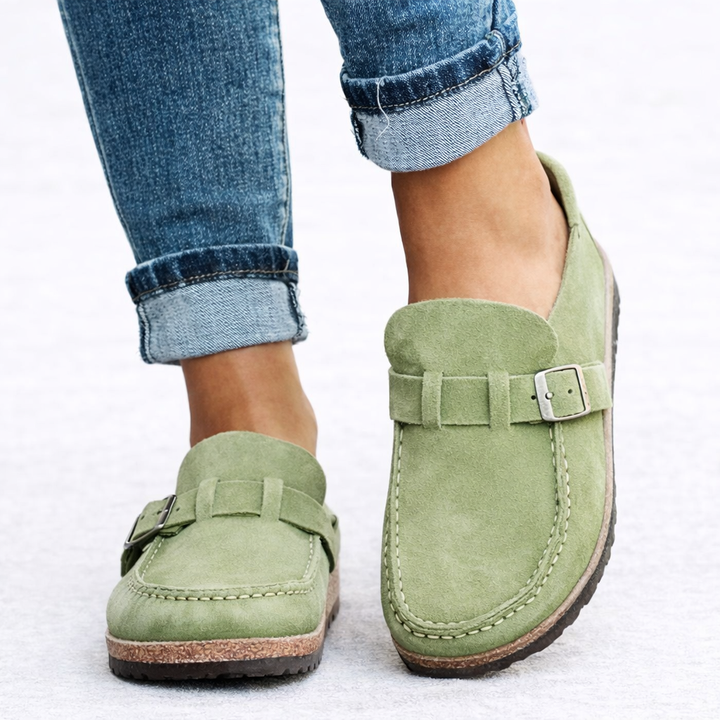 Fiona | Casual Slip-On Mule Loafers
