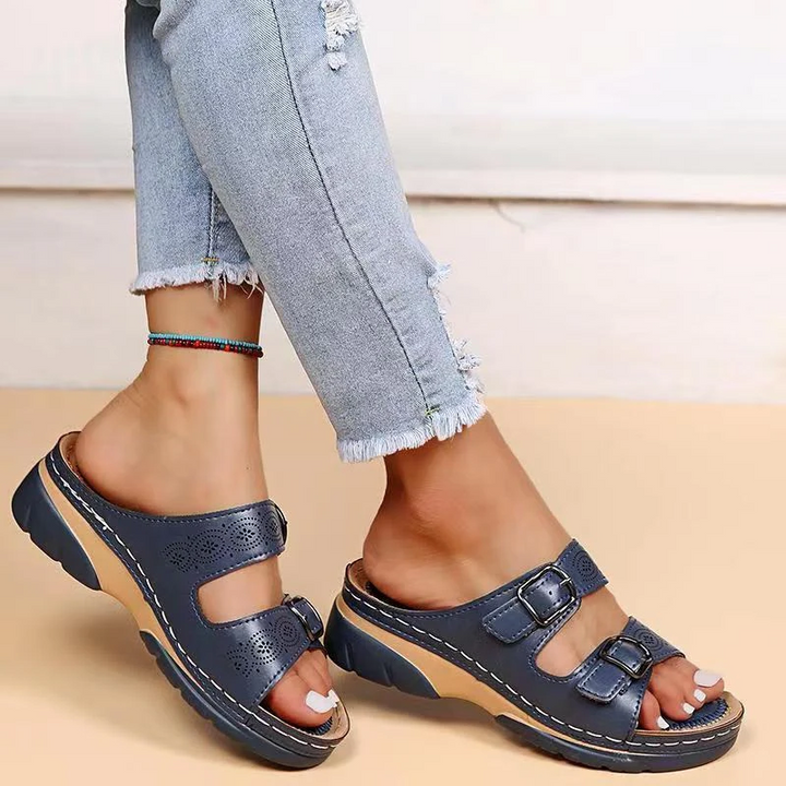 Chloe | Orthopedic Double Buckle Walking Sandals