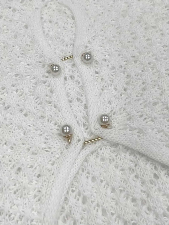 Isabella | Crochet Long Sleeve Maxi Dress