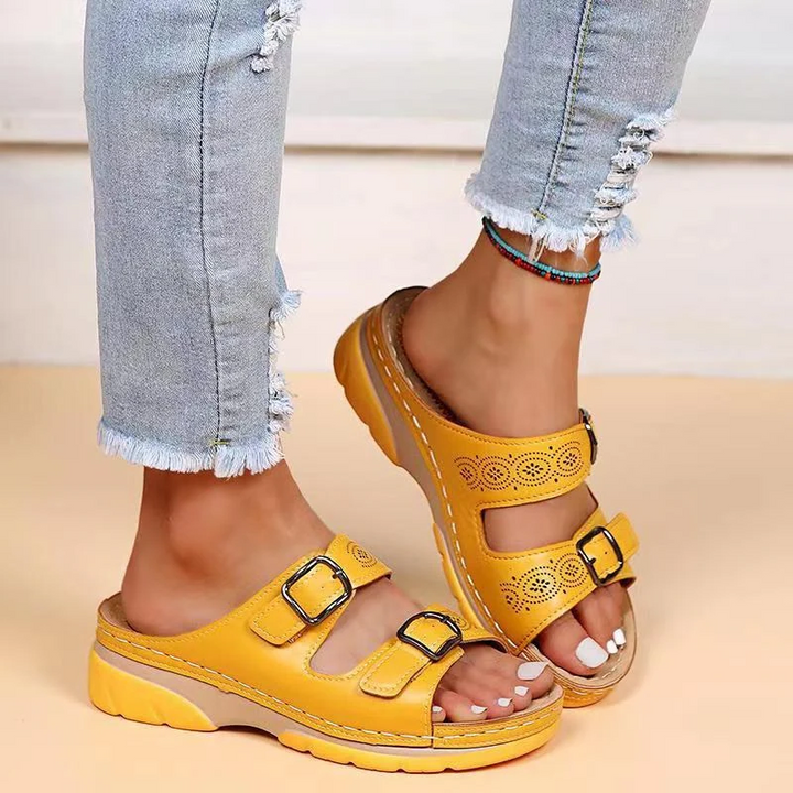 Chloe | Orthopedic Double Buckle Walking Sandals