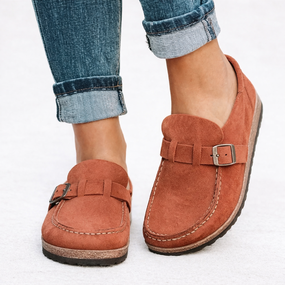 Fiona | Casual Slip-On Mule Loafers