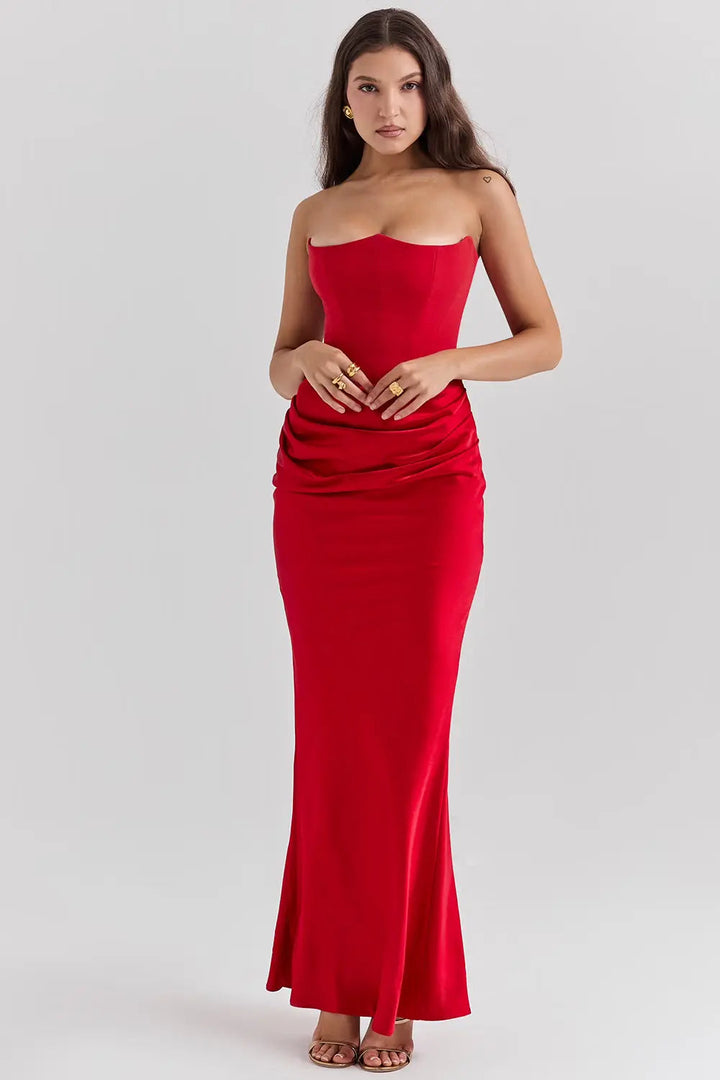 Isabella | Prom Corset Evening Maxi Dress