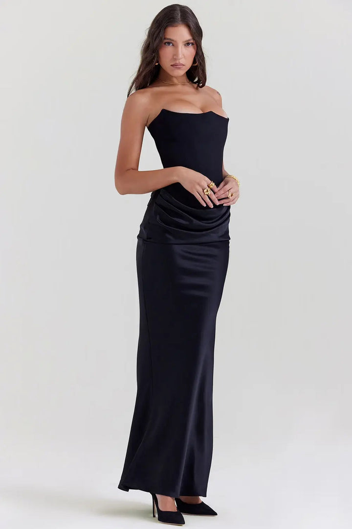Isabella | Prom Corset Evening Maxi Dress