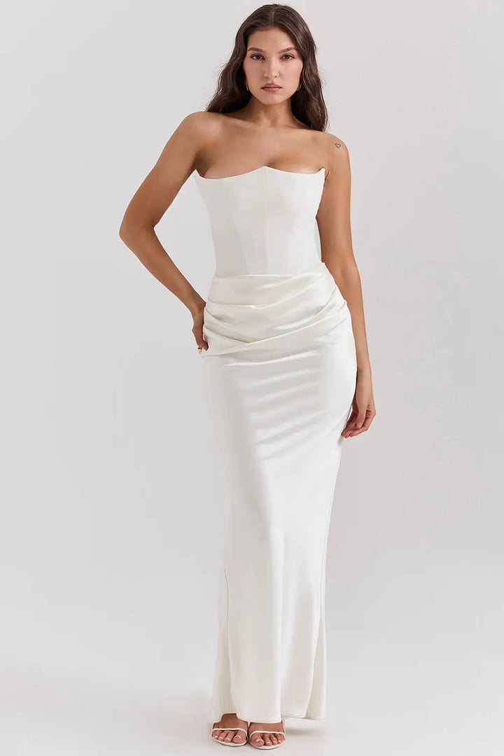 Isabella | Prom Corset Evening Maxi Dress