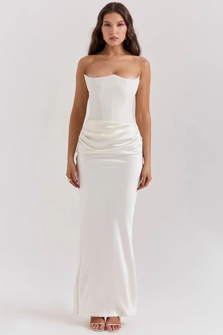 Isabella | Prom Corset Evening Maxi Dress