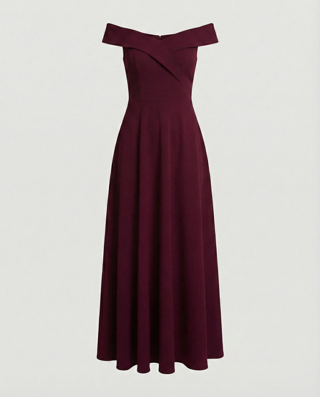 Marie | Wedding Guest Off Shoulder Maxi Dress