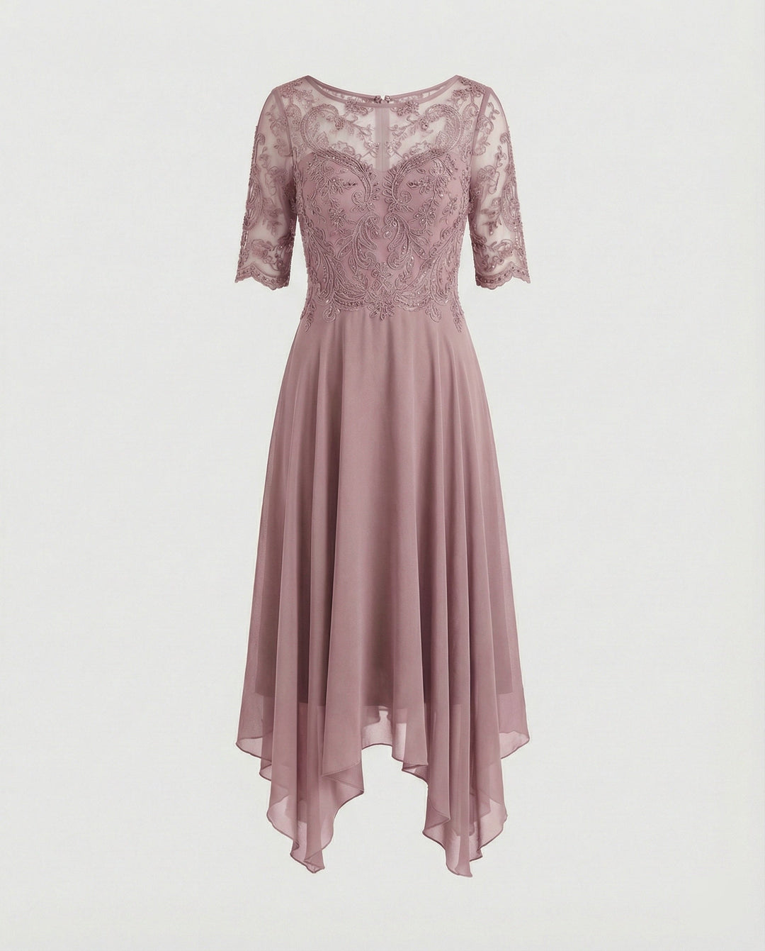 Juliette | Flowing Chiffon Occasion Midi Dress