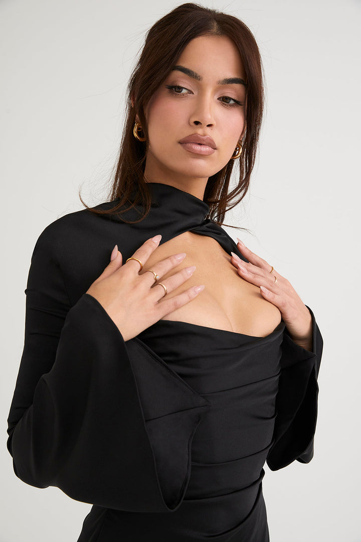Alina | Prom Cut-Out Mini Dress